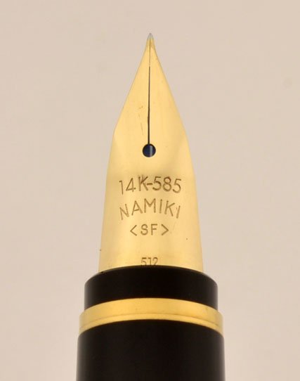 Namiki Falcon - Black, Flexible Extra Fine 14k Nib (Pre-owned in